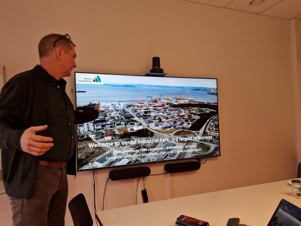 Innovation and sustainability: Direct from Norway in the framework of the project "Ambassadors of Green Change" 20231017 134615