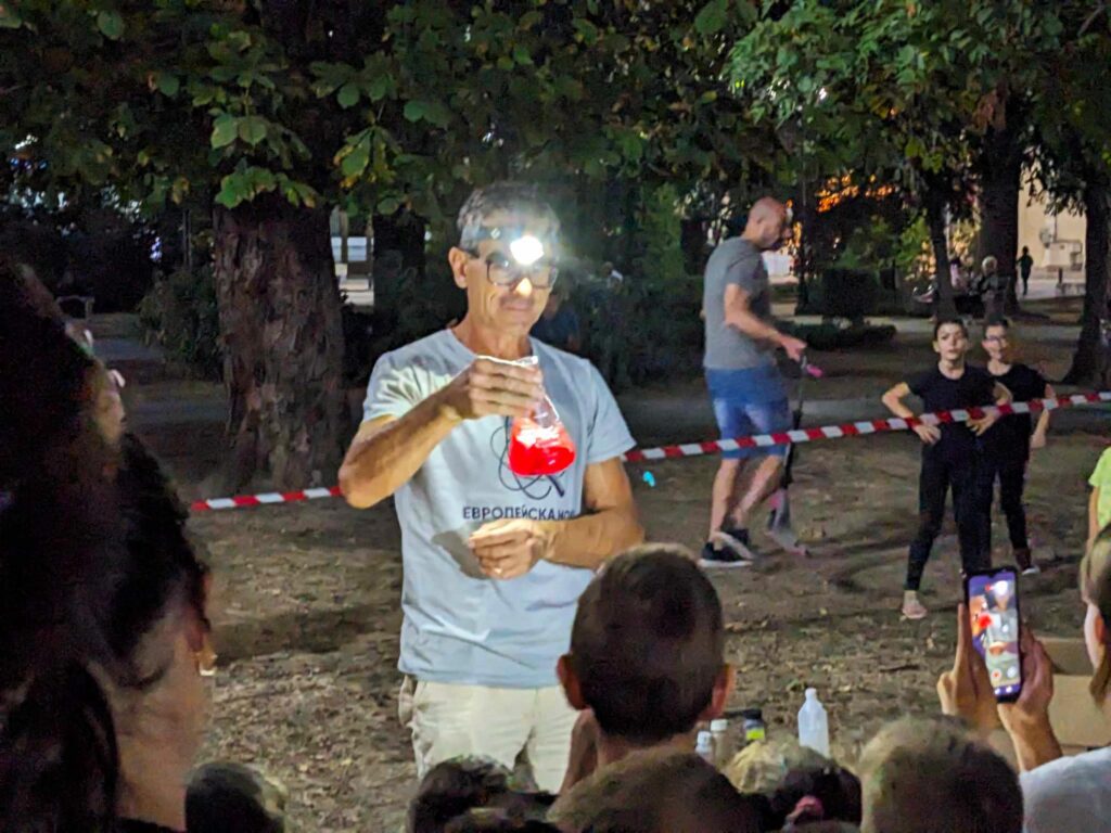What happened at the European night of Ruse scientists? 382627294 1992548341138987 476823927671454376 n 2