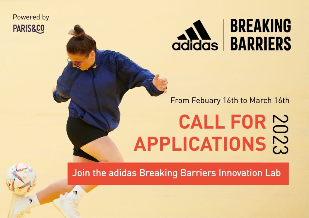 The adidas Breaking Barriers Innovation Lab is back in 2023! Banner Breaking Barriers 992x700 VF 1