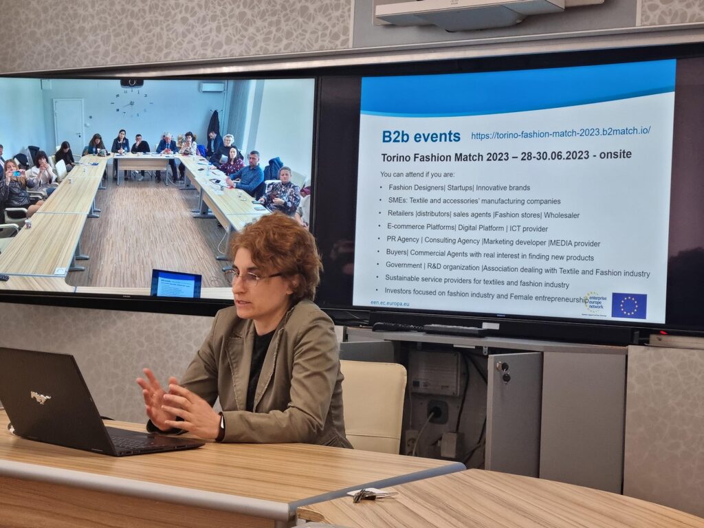 Garment manufacturing, new business models, circular economy and digital fashion were the focus of CXC in Ruse/Bucharest EEN
