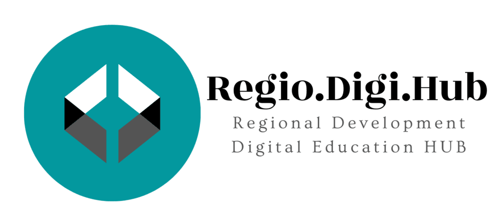 Regio.Digi.Hub now has its own website Logo RegioDigiHub 3
